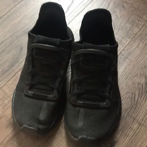 Black adidas sneakers